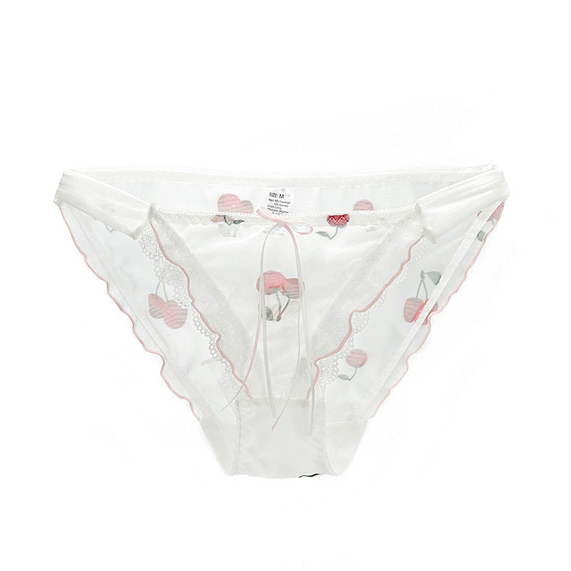Lips\Cherry\Strawberry Soft Yarn Bikini Panty
