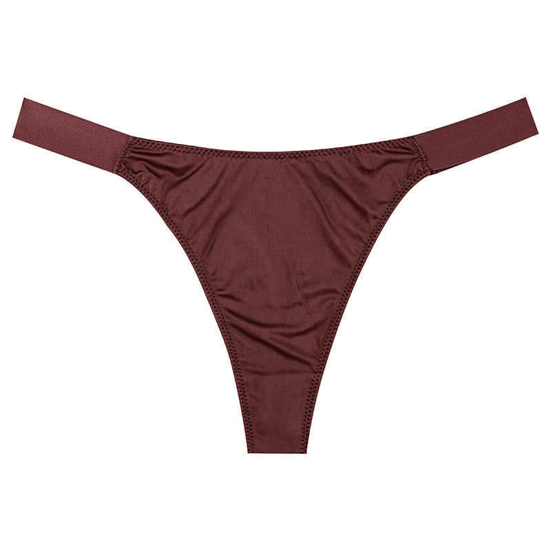 Stretch Wide Belt Low Waist Sexy Thong