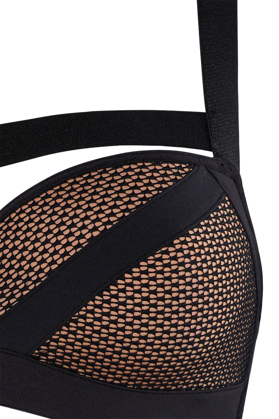 Mesh splicing set