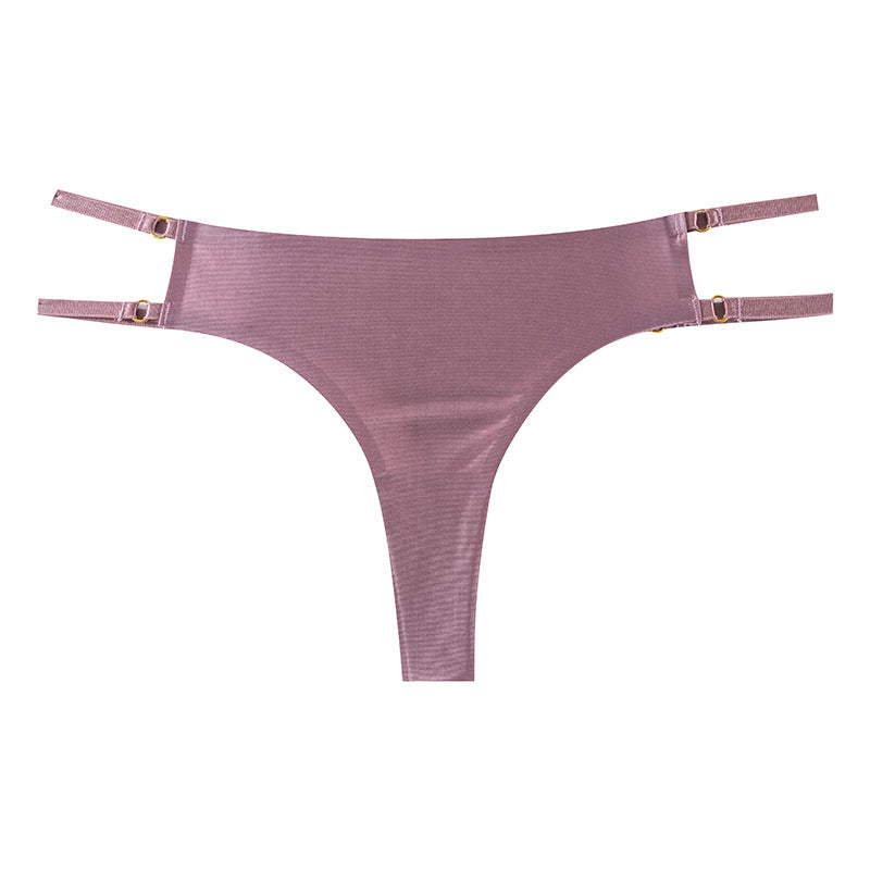 Traceless sexy thong women's low-waisted thin-strapped Thong Panty