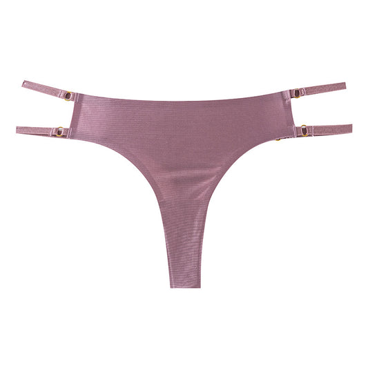 Traceless sexy thong women's low-waisted thin-strapped Thong Panty